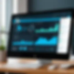 User interface of Xero software showcasing dashboard features