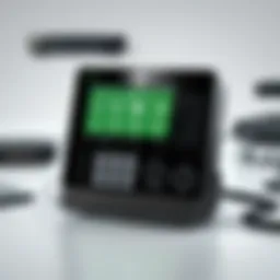 Yealink PBX system interface showcasing advanced features
