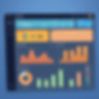 Performance Analytics Dashboard Analytics dashboard showcasing studio performance metrics